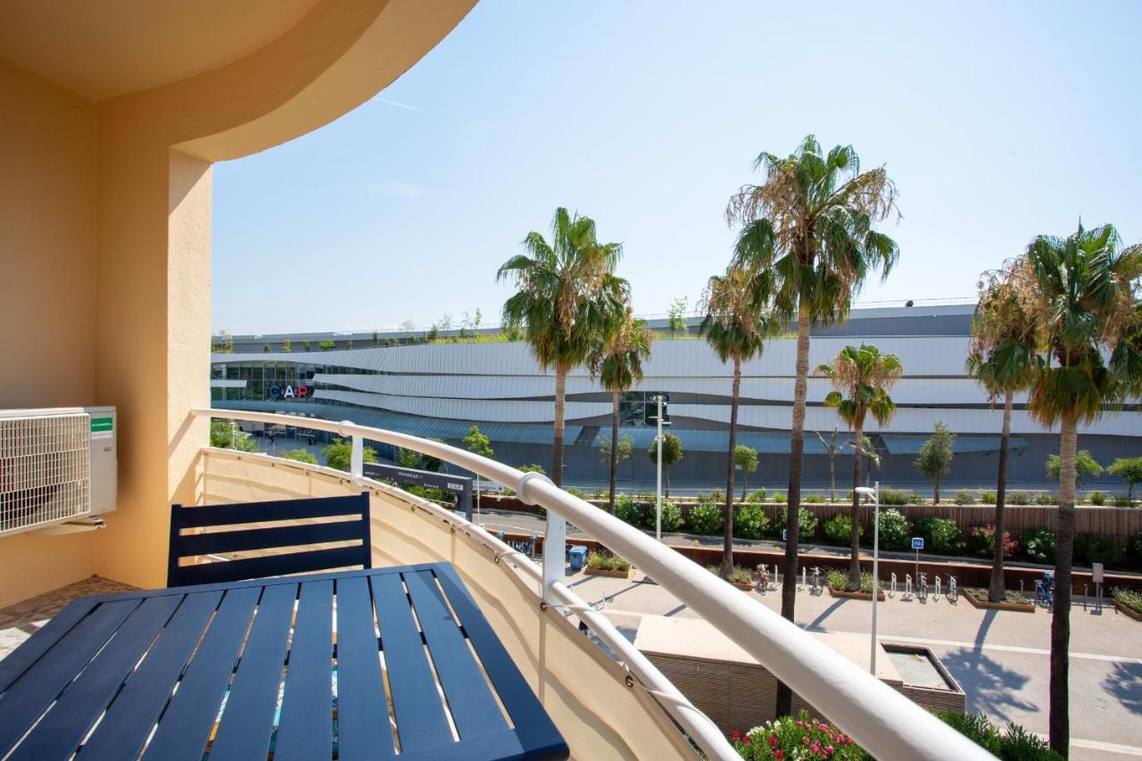 Apartment T2 Air-Conditioned Sea View Saint-Laurent-du-Var Zewnętrze zdjęcie