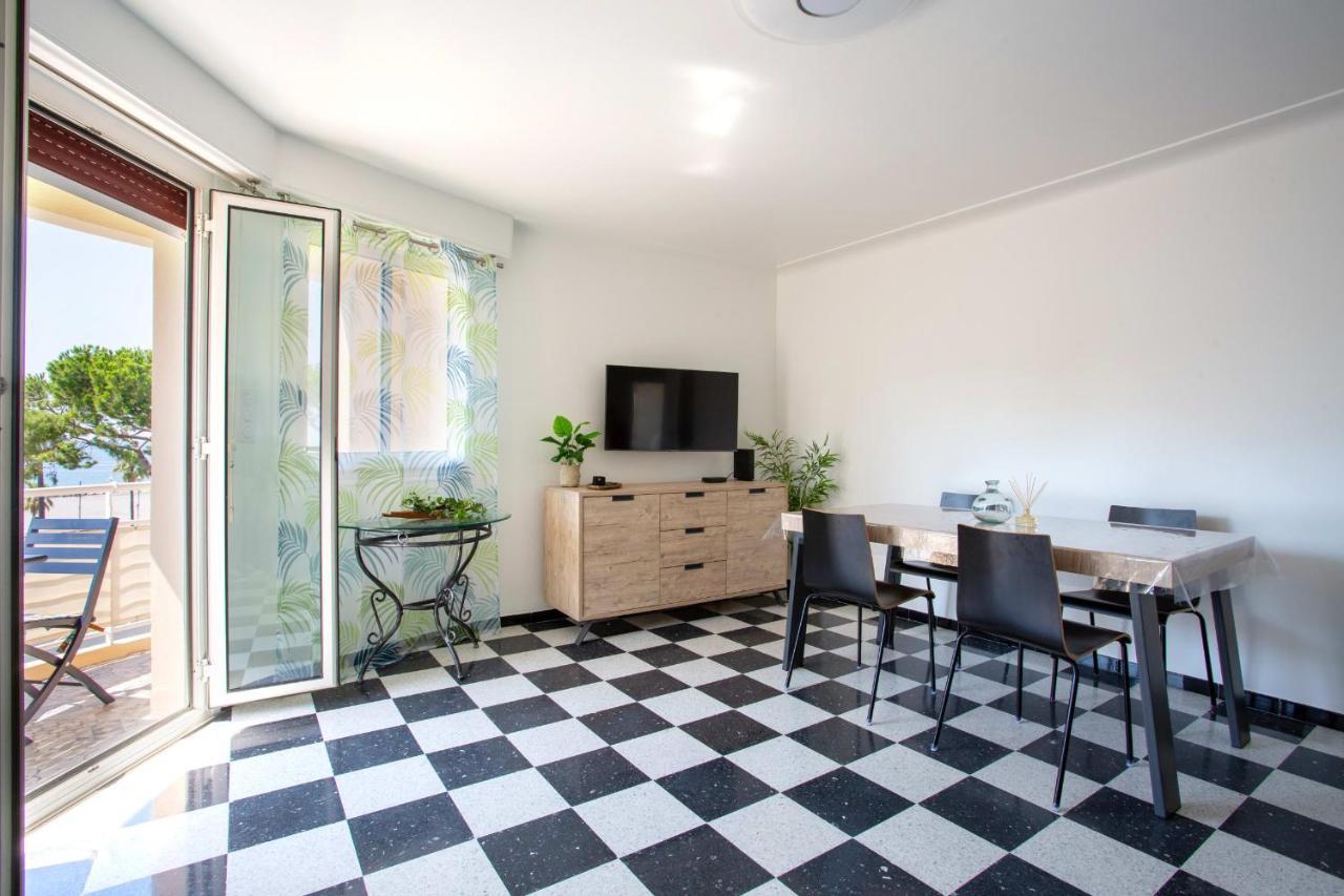 Apartment T2 Air-Conditioned Sea View Saint-Laurent-du-Var Zewnętrze zdjęcie