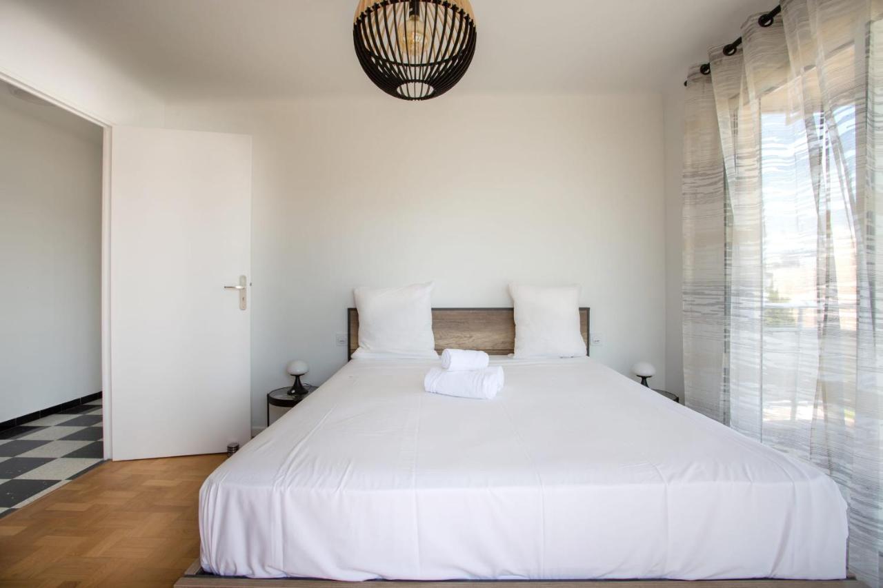 Apartment T2 Air-Conditioned Sea View Saint-Laurent-du-Var Zewnętrze zdjęcie